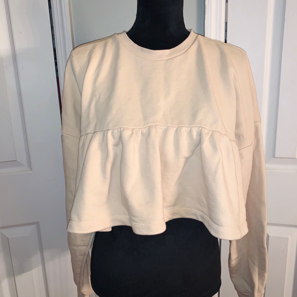 Zara cropped sweater